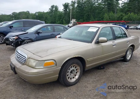 1999 Ford Crown Victoria Lx из США, поврежденный, VIN 2FAFP74W4XX118339